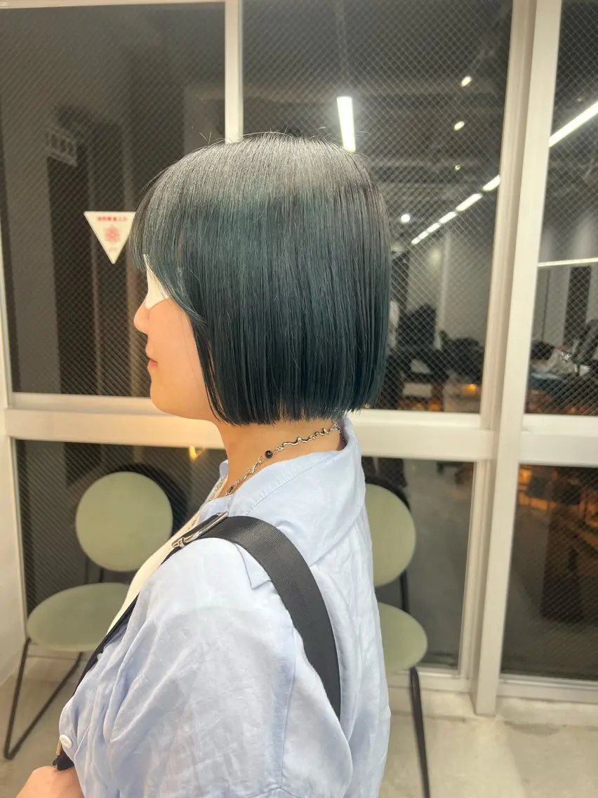 ショート カット ヘアカラー maya🇰🇷韓国 レイヤー/顔まわりのヘアスタイル