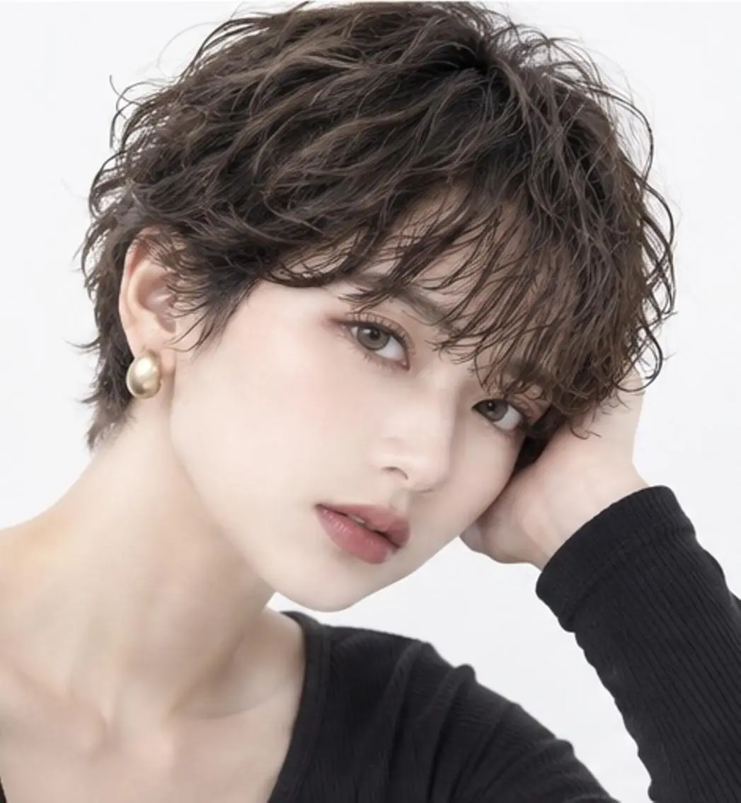 ショート パーマ カラー カット ヘアカラー パーマ ダメージレス コバヤシ ヒロヒトのその他イメージ