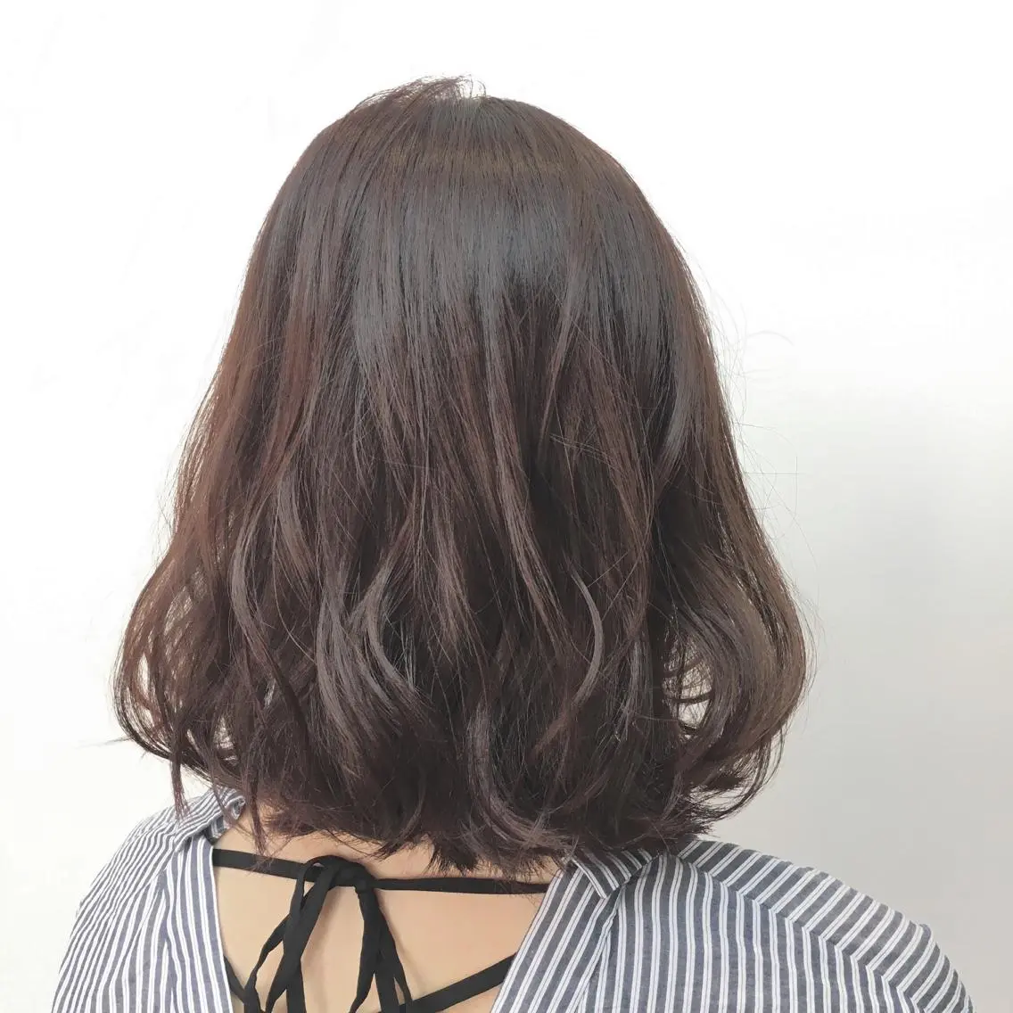 ミディアム 艶髪 森田/嵩士のヘアスタイル