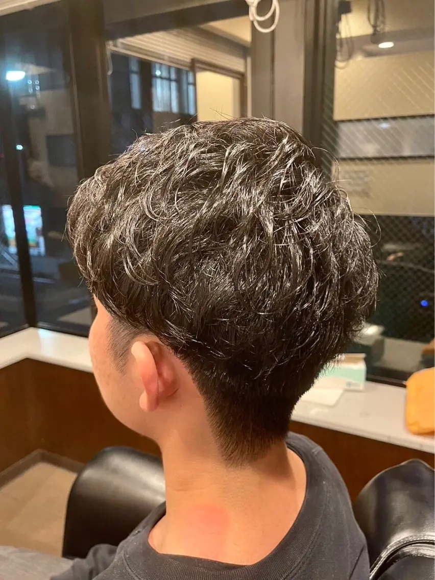 ショート パーマ 長谷川 真那のヘアスタイル