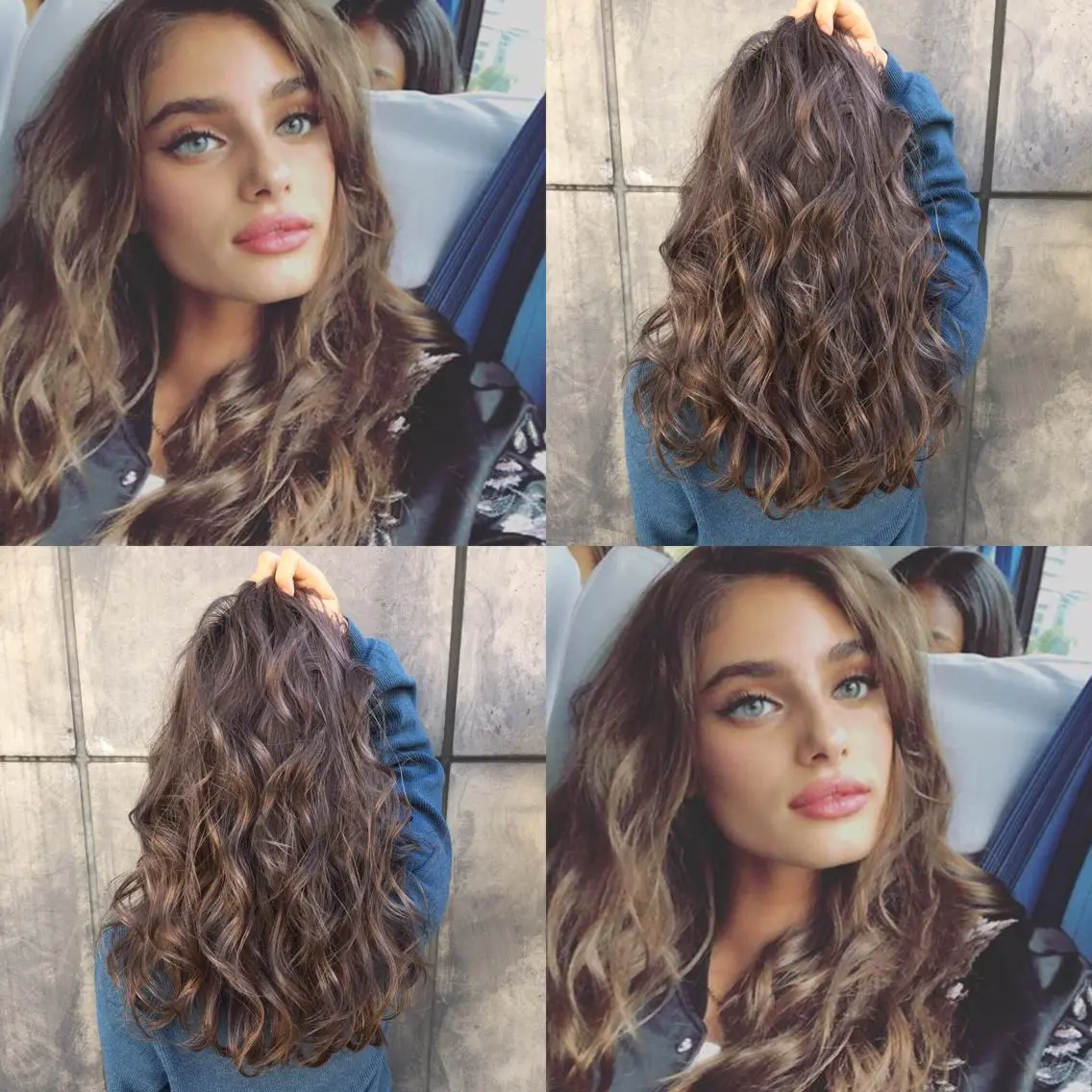ロング カラー 外国人風カラー レイヤーカット BLend 渋谷のヘアスタイル