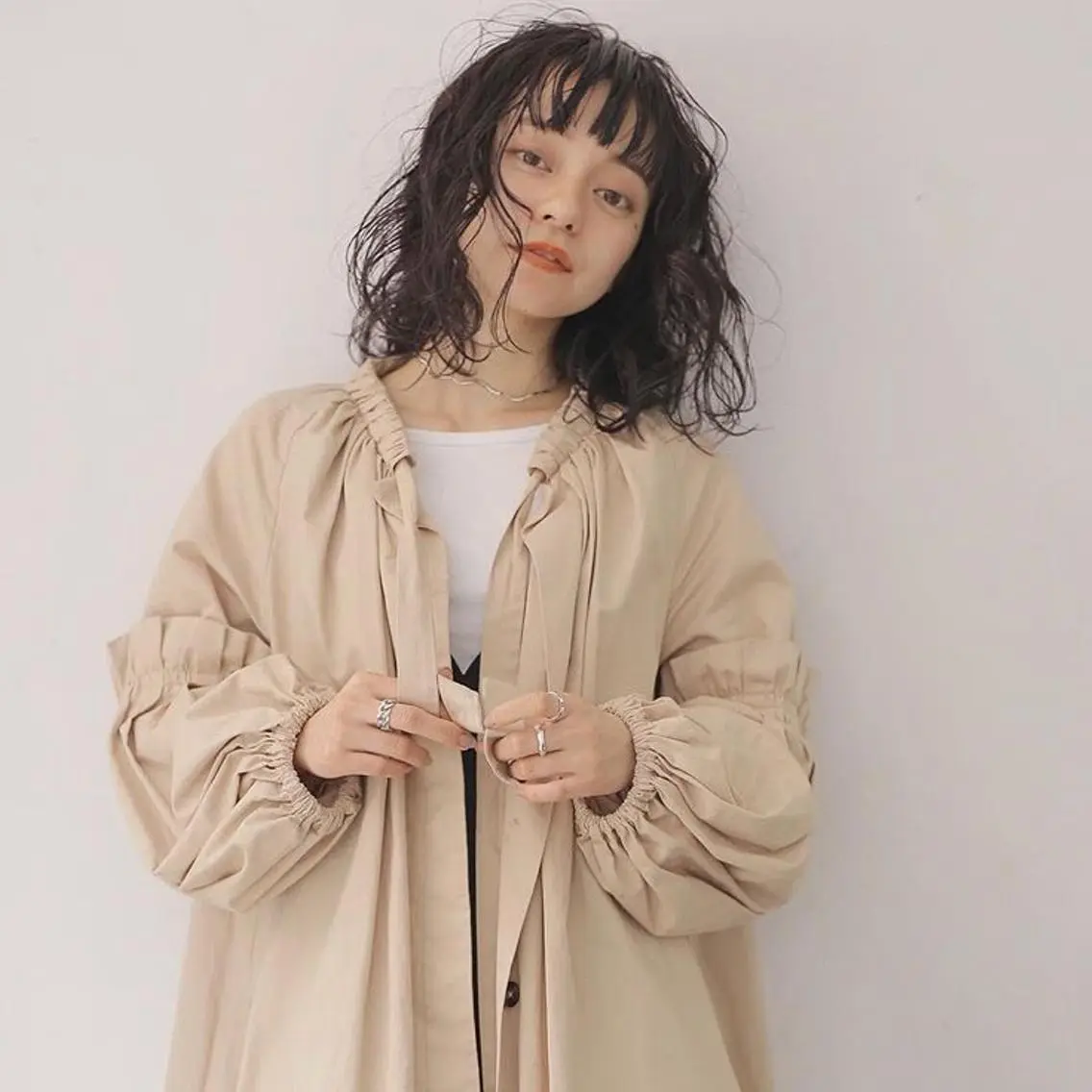 セミロング パーマ カット パーマ トリートメント 坂本 裕介のヘアスタイル