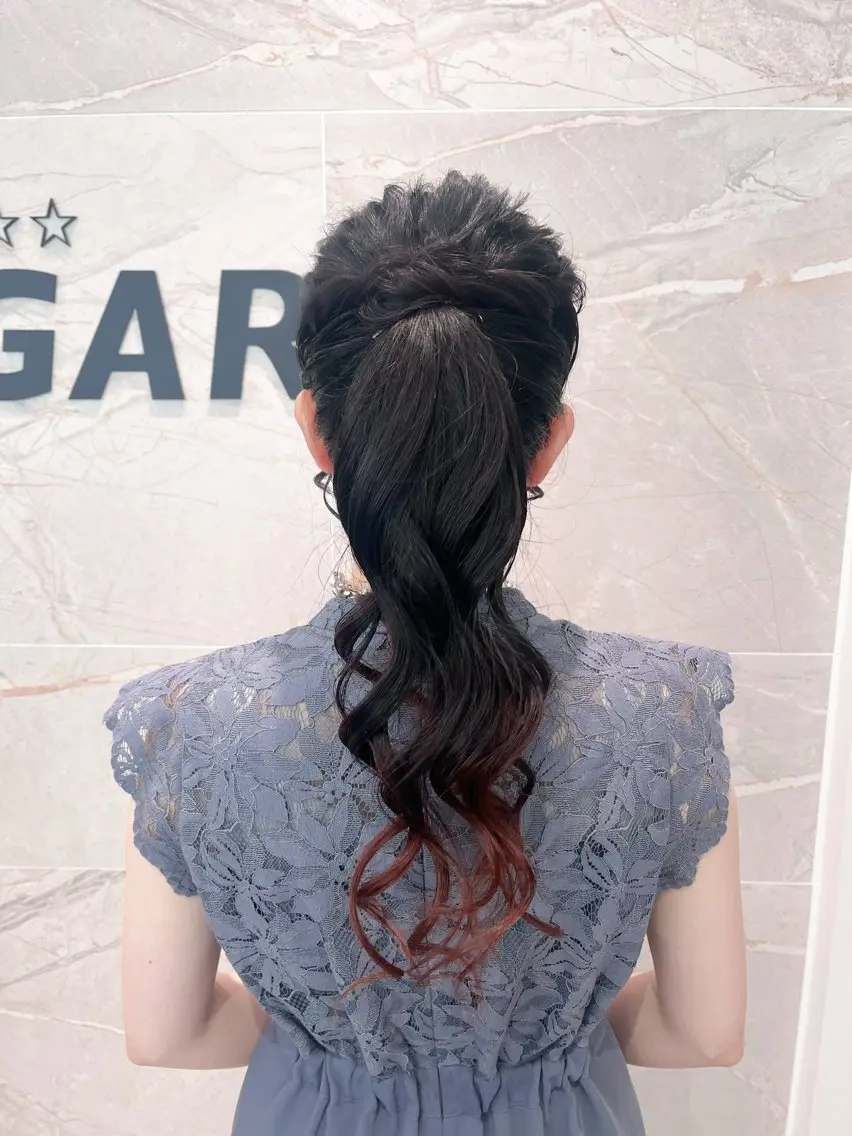 ヘアアレンジ ヘアセット Karen ｜仙台駅 ｜ SUGAR🪞の眉毛・アイブロウイメージ