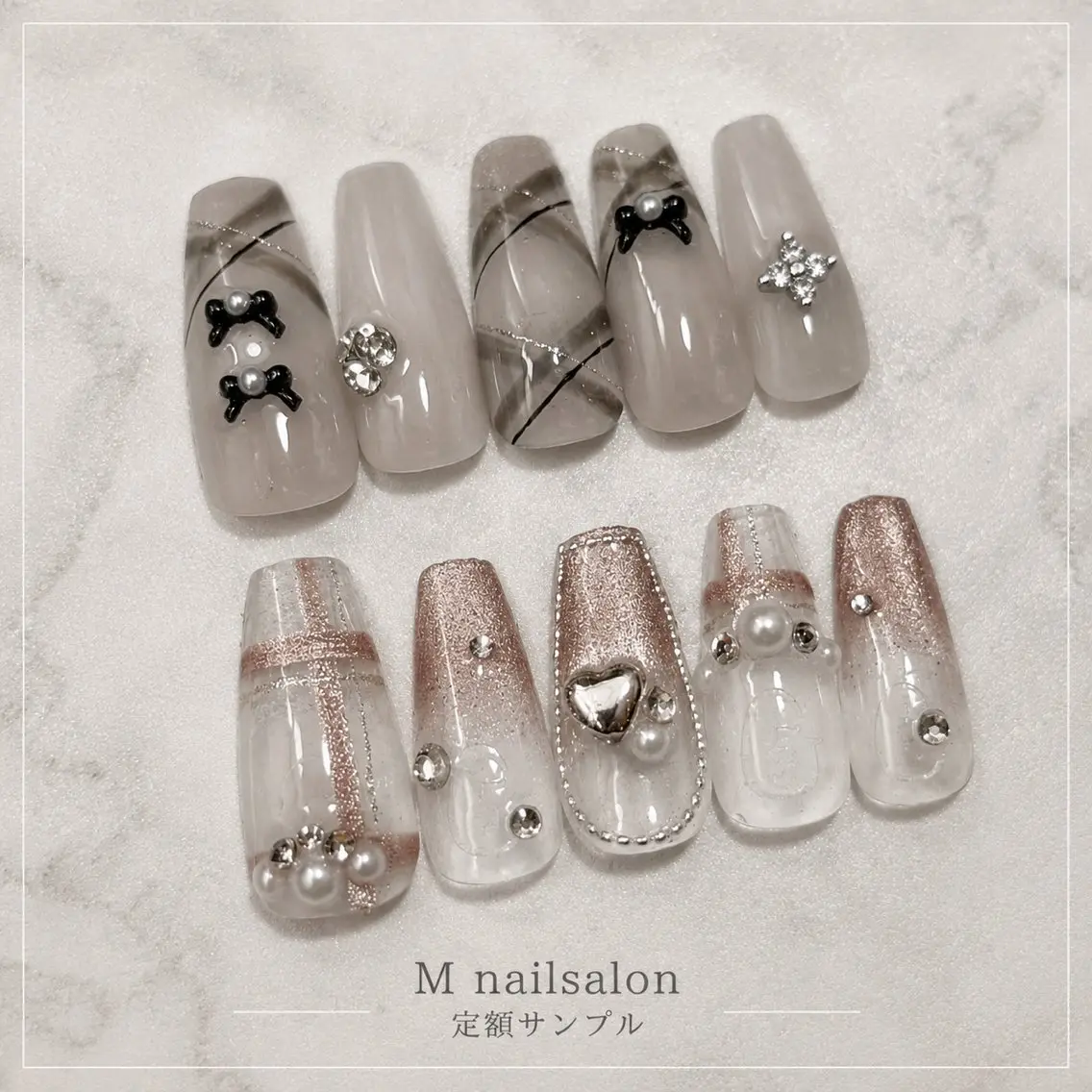 ネイル ハンドネイル Mnailsalon フィルイン対応サロンのネイルデザイン
