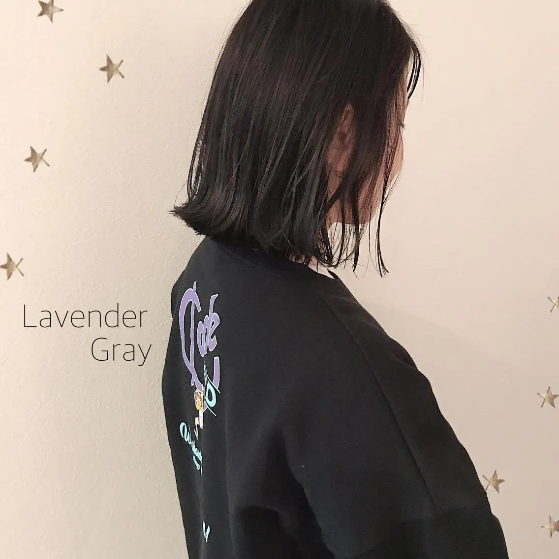 ミディアム カラー カット ヘアカラー 市川 千夏のヘアスタイル