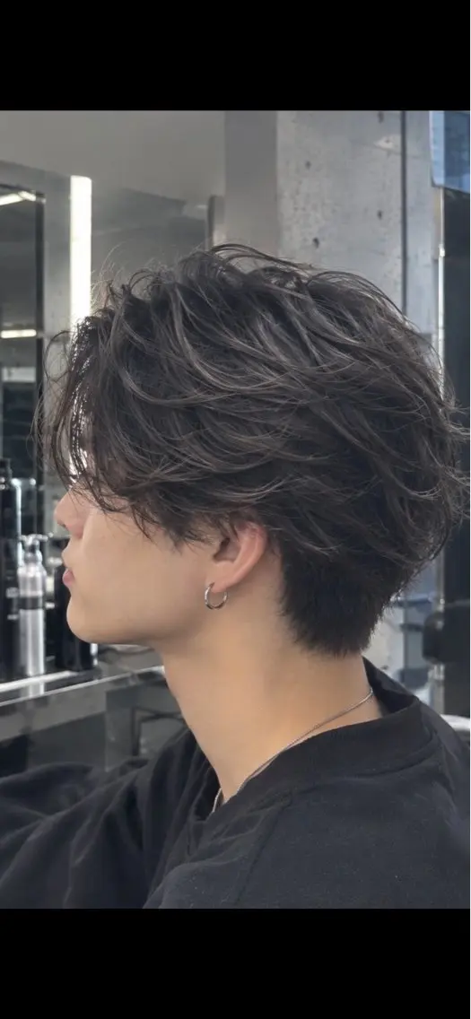 メンズ センターパート カット ★沼崎 美海★のヘアスタイル