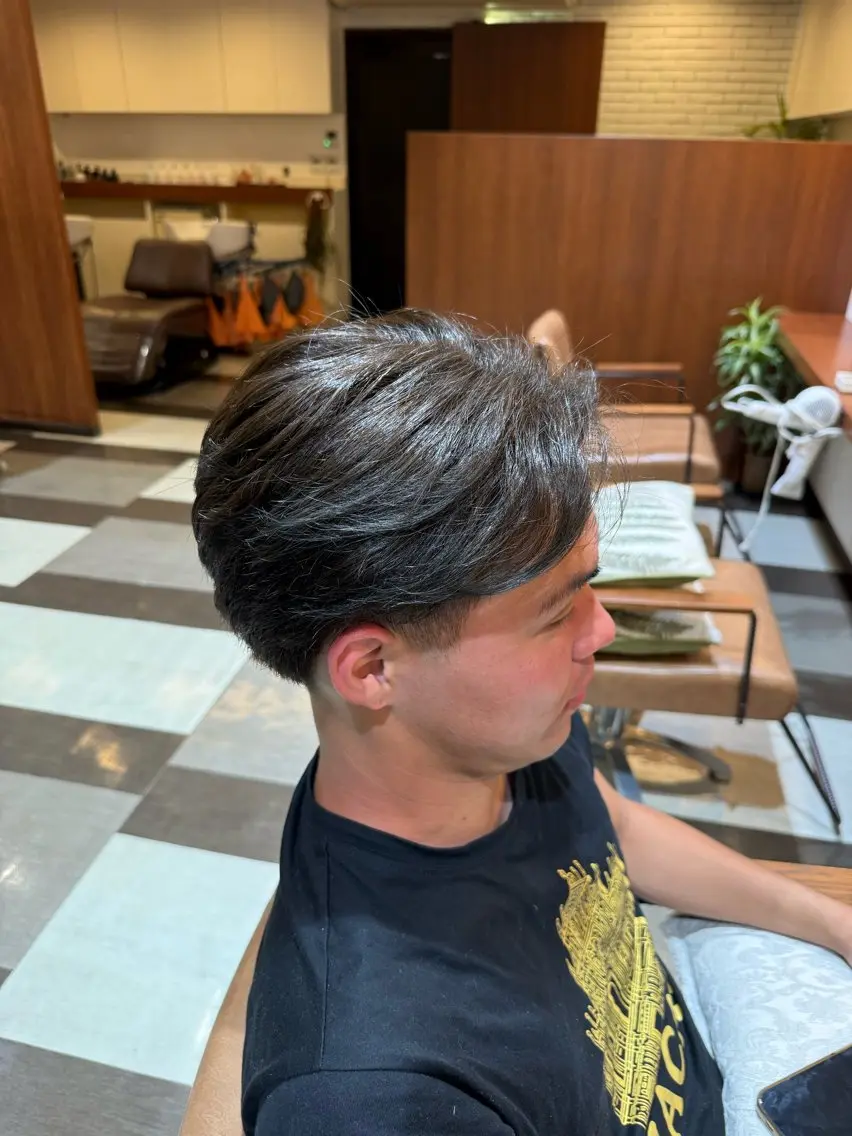カラー メンズ ヘアカラー 平河 良太のヘアスタイル