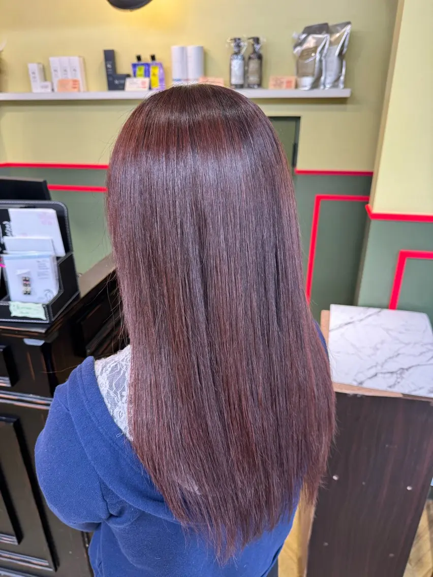 ロング カラー ヘアカラー 米倉 麻衣のヘアスタイル