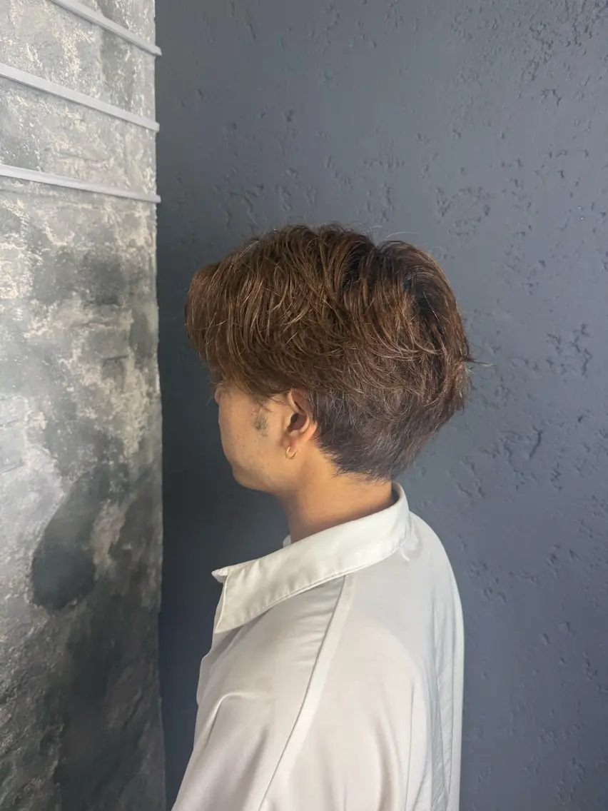 メンズ カット SAIKA🫧メンズ カット/透明感カラーのヘアスタイル
