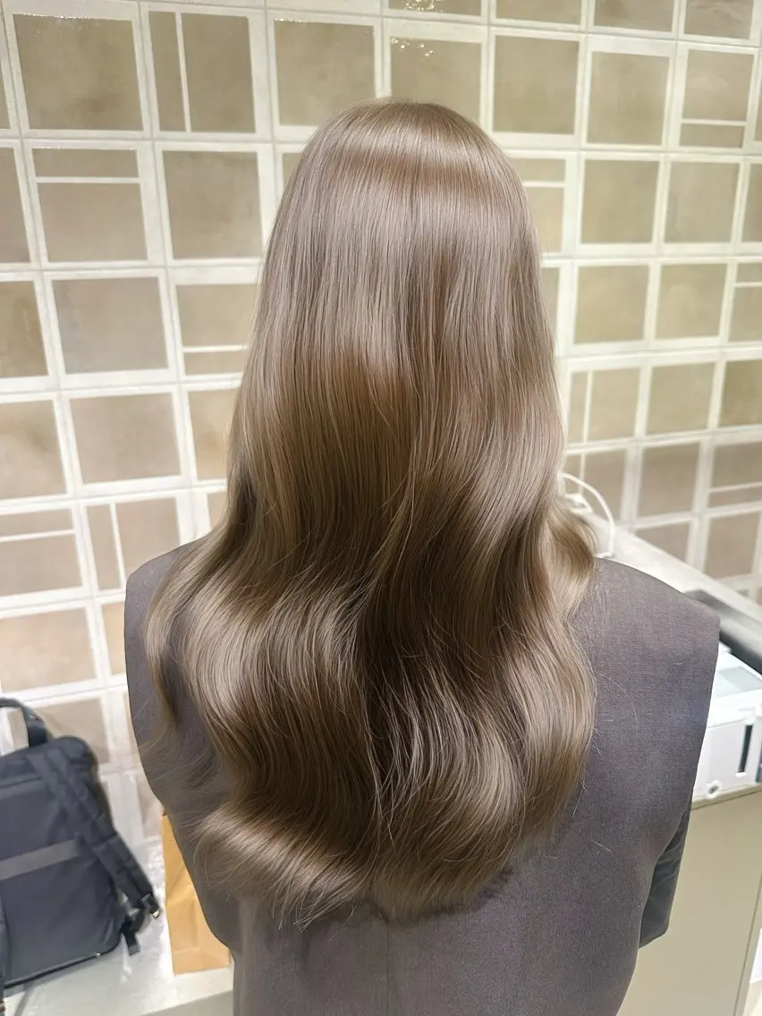 カラー 髪質改善 カット ヘアカラー KURO/縮毛矯正 /髪質改善/レイヤーのヘアスタイル