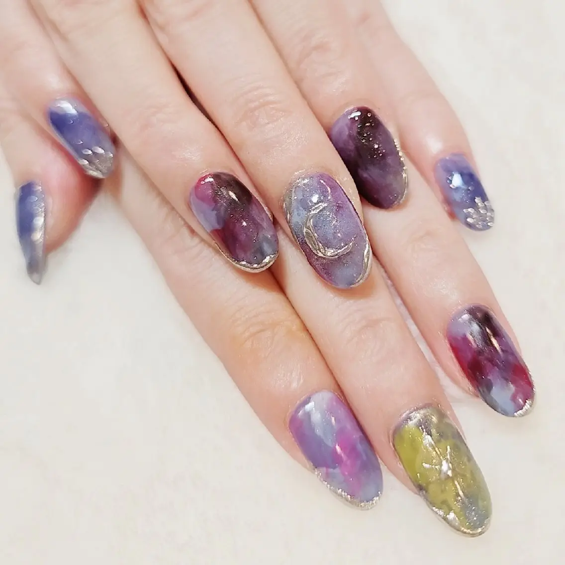 ネイル 推し活ネイルサロン 🌟Wisteriaのネイルデザイン