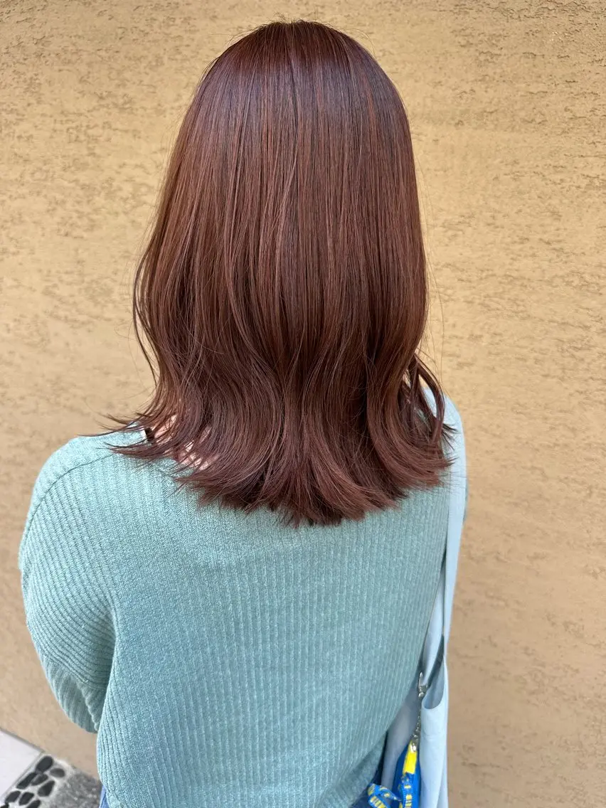 ミディアム SUItoFU kinaのヘアスタイル
