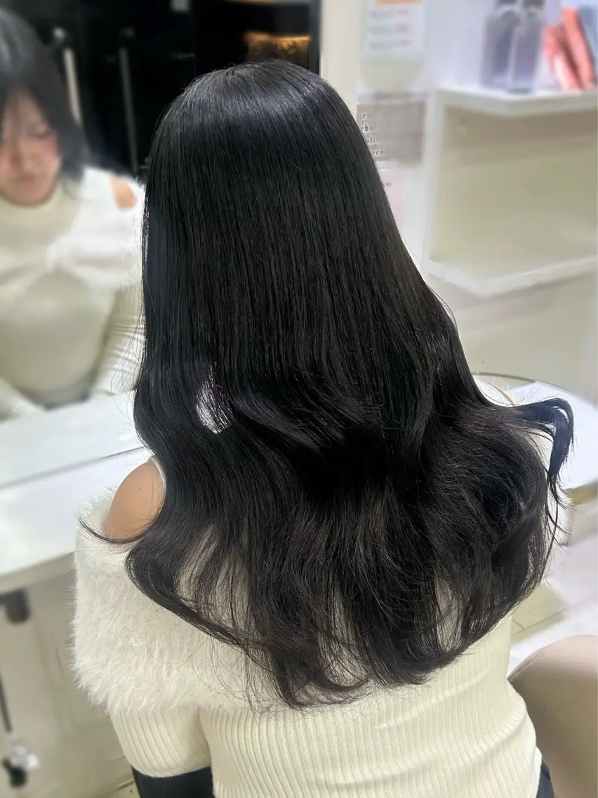 カラー 似合わせ透明感カラー 🤍サツキのヘアスタイル