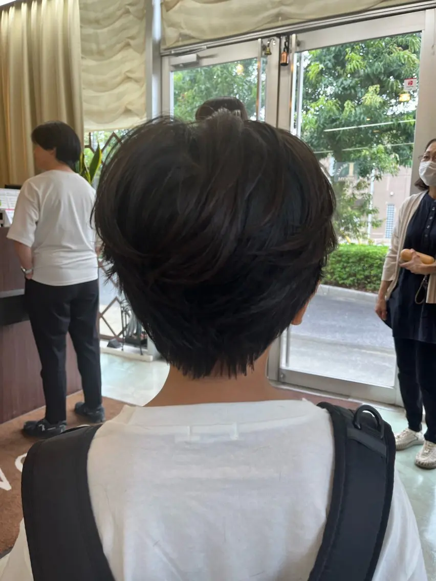 ショート パーマ メンズ センターパート メンズパーマ ニュアンスパーマ 🧊メンズ特化🧊 高木航希のヘアスタイル