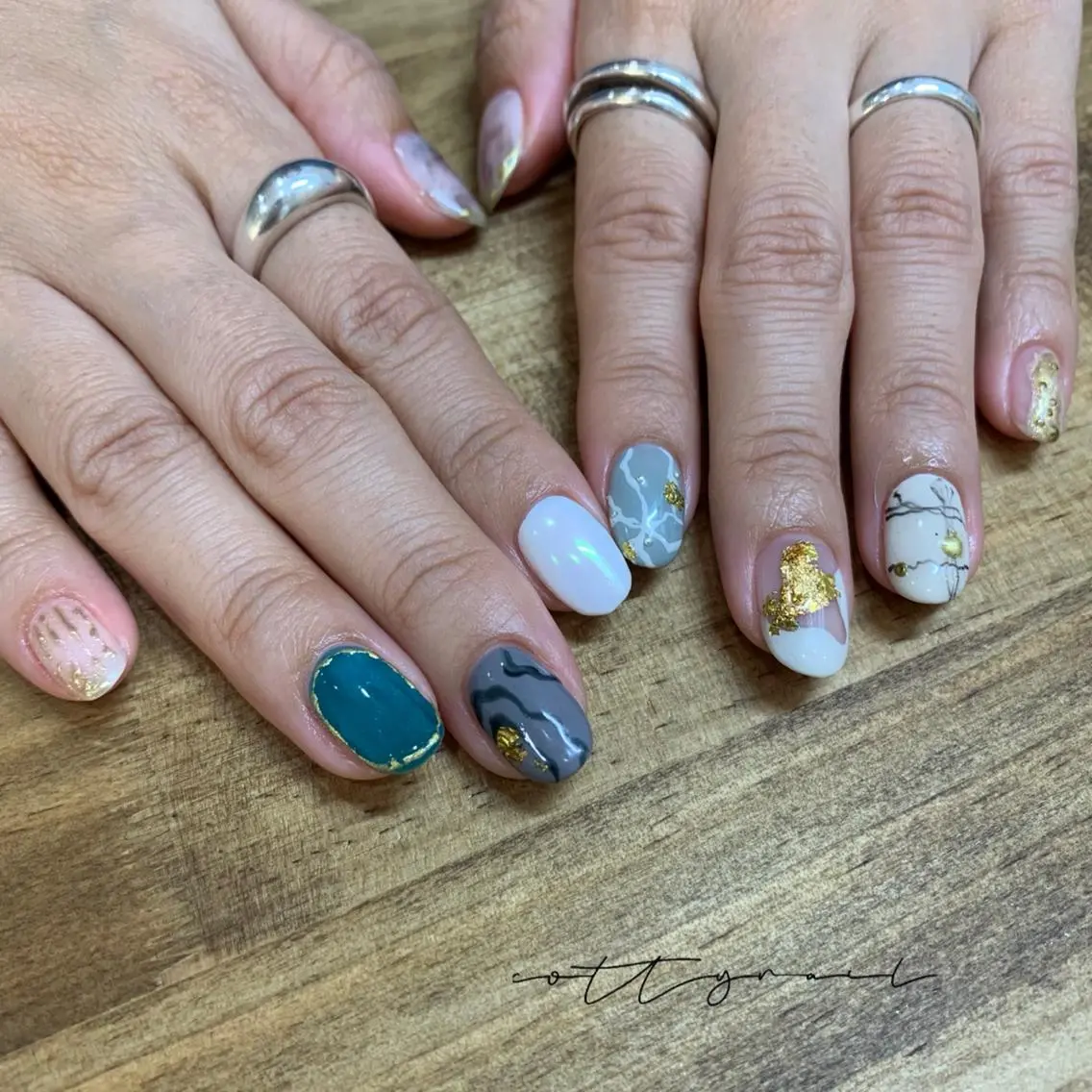 ネイル アートネイル ジェルネイル ニュアンスネイル cottynail -miki-のその他イメージ