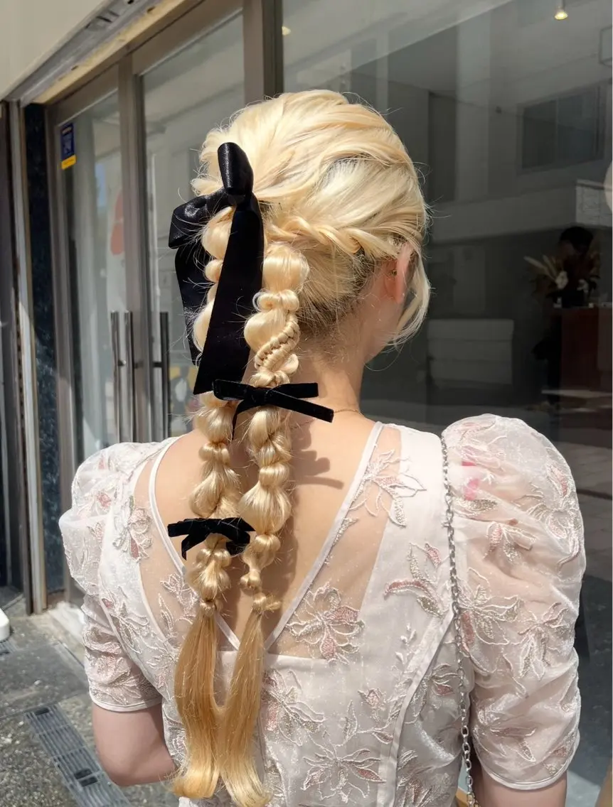 🩵minimo限定🩵お呼ばれヘアセットの写真