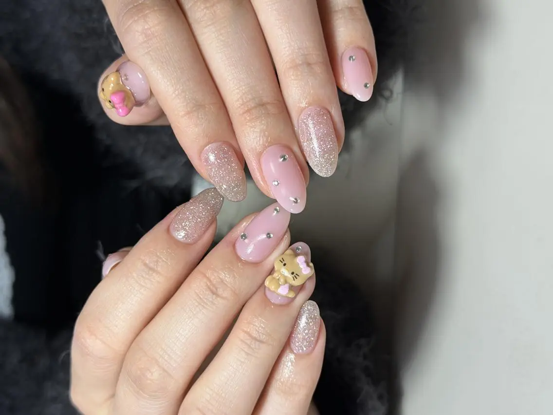 ネイル ハンドネイル ハンドケア 🍑 momo_nailのネイルデザイン