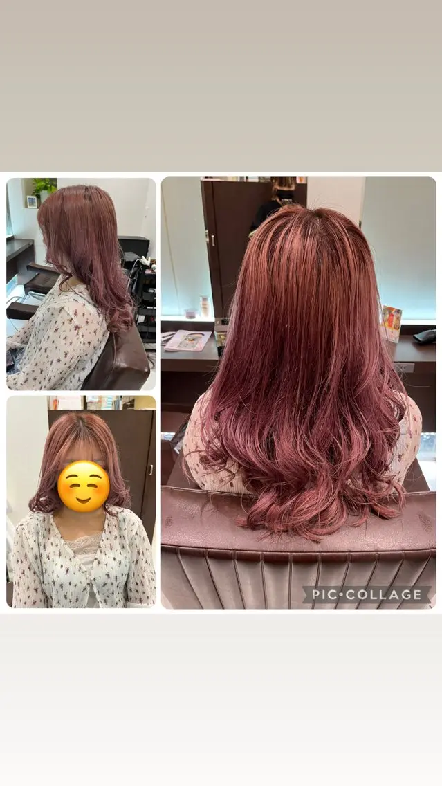 ロング ロングレイヤー レイヤーカット ロング 小野 咲雪のヘアスタイル