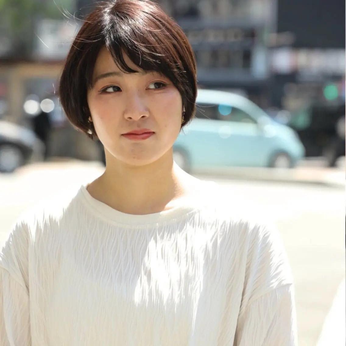 ショート ボブ Endearing 🌟銀座のヘアスタイル