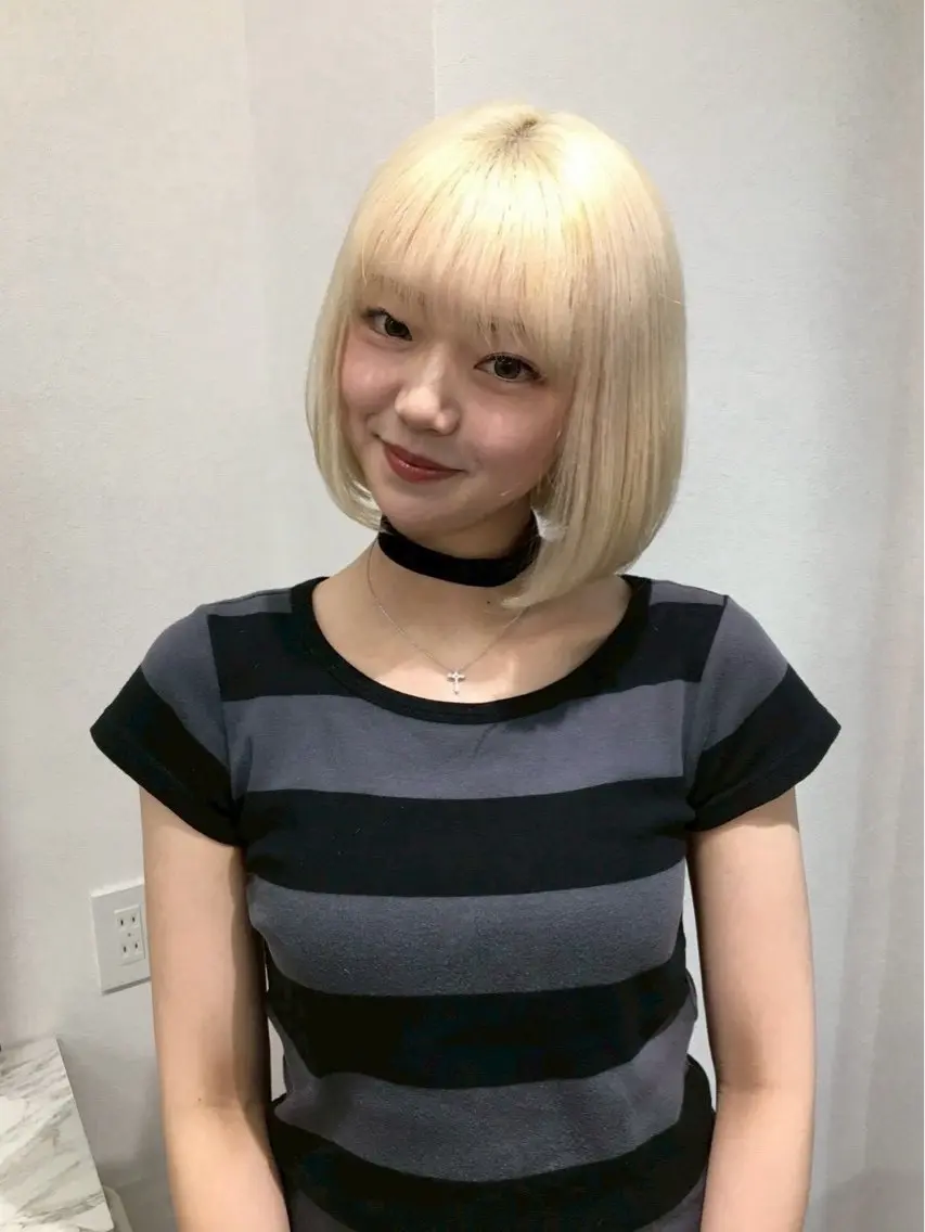 ショート カラー ヘアカラー トリートメント Hanaka🪷 ニュアンス×レイヤーのヘアスタイル