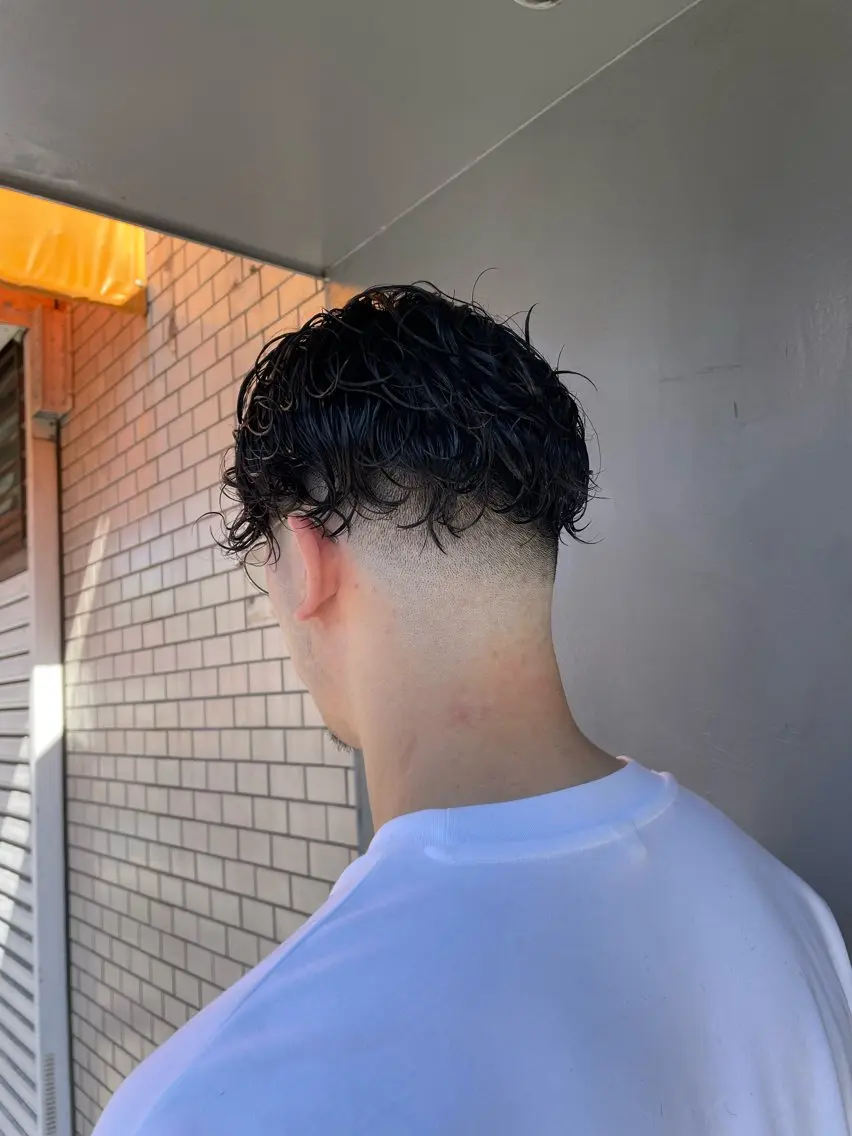 ショート メンズ フェードカット 🔥メンズ専門 美容師🔥 柳澤陵心のヘアスタイル
