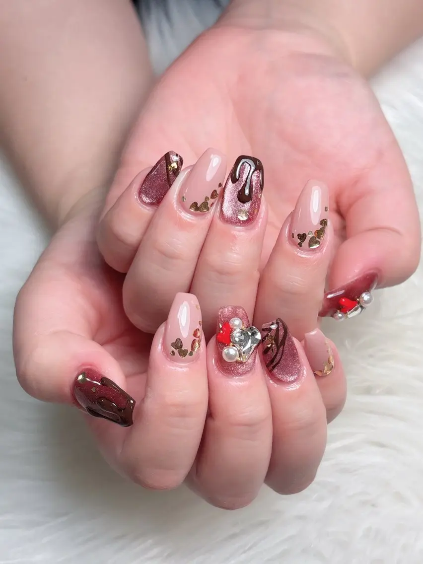 ネイル ハンドネイル 💅ネイルハウス🏡 🎀TOMO🎀のネイルデザイン