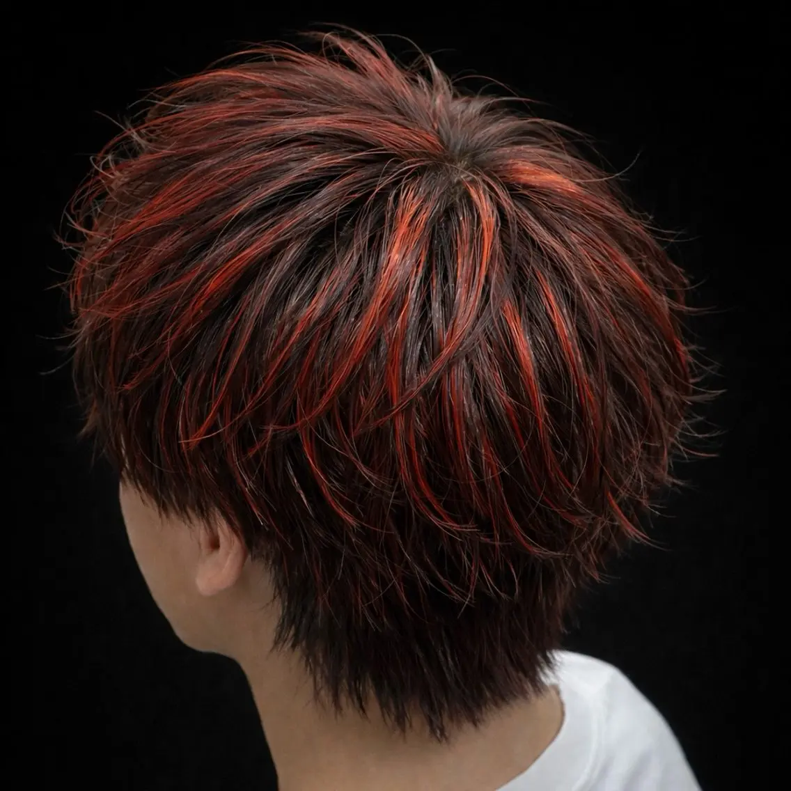 メンズ メンズハイライト 渋谷美容師　琉星 メンズ特化のヘアスタイル
