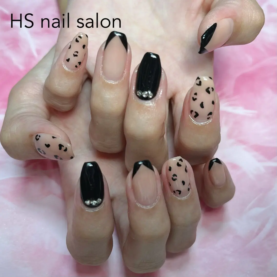 ミディアム ハンドネイル hs nail salonのネイルデザイン