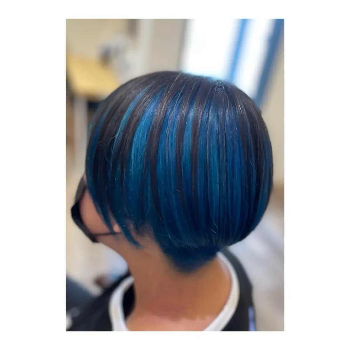 ショート カラー ブルーカラー MASA .のヘアスタイル