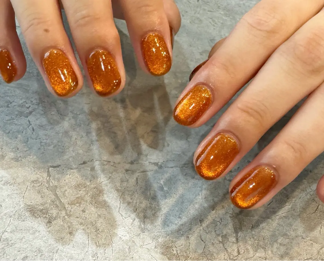 ネイル マグネットネイル ハンドネイル Blé nailのネイルデザイン