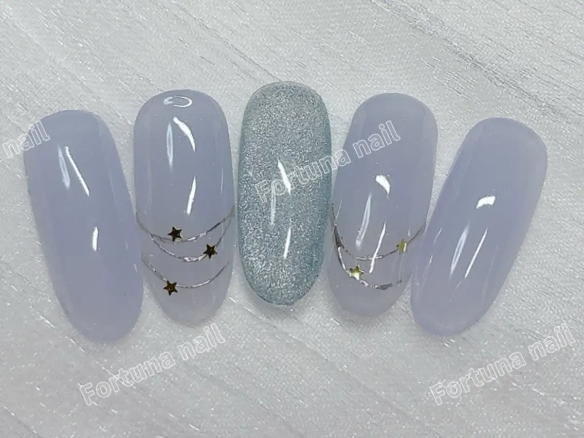 ネイル 冬ネイル クリスマス Nail •Head スパFortunaのネイルデザイン