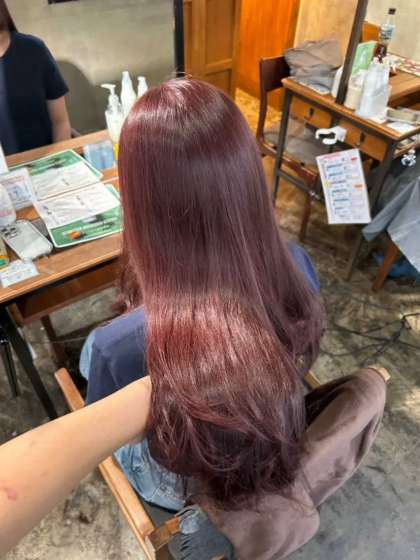 ロング moe🎀 透明感♡似合わせのヘアスタイル
