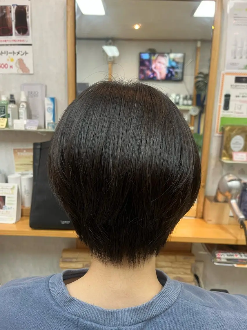 【ショートカットモデル限定】カット＋カラー(女性)の写真