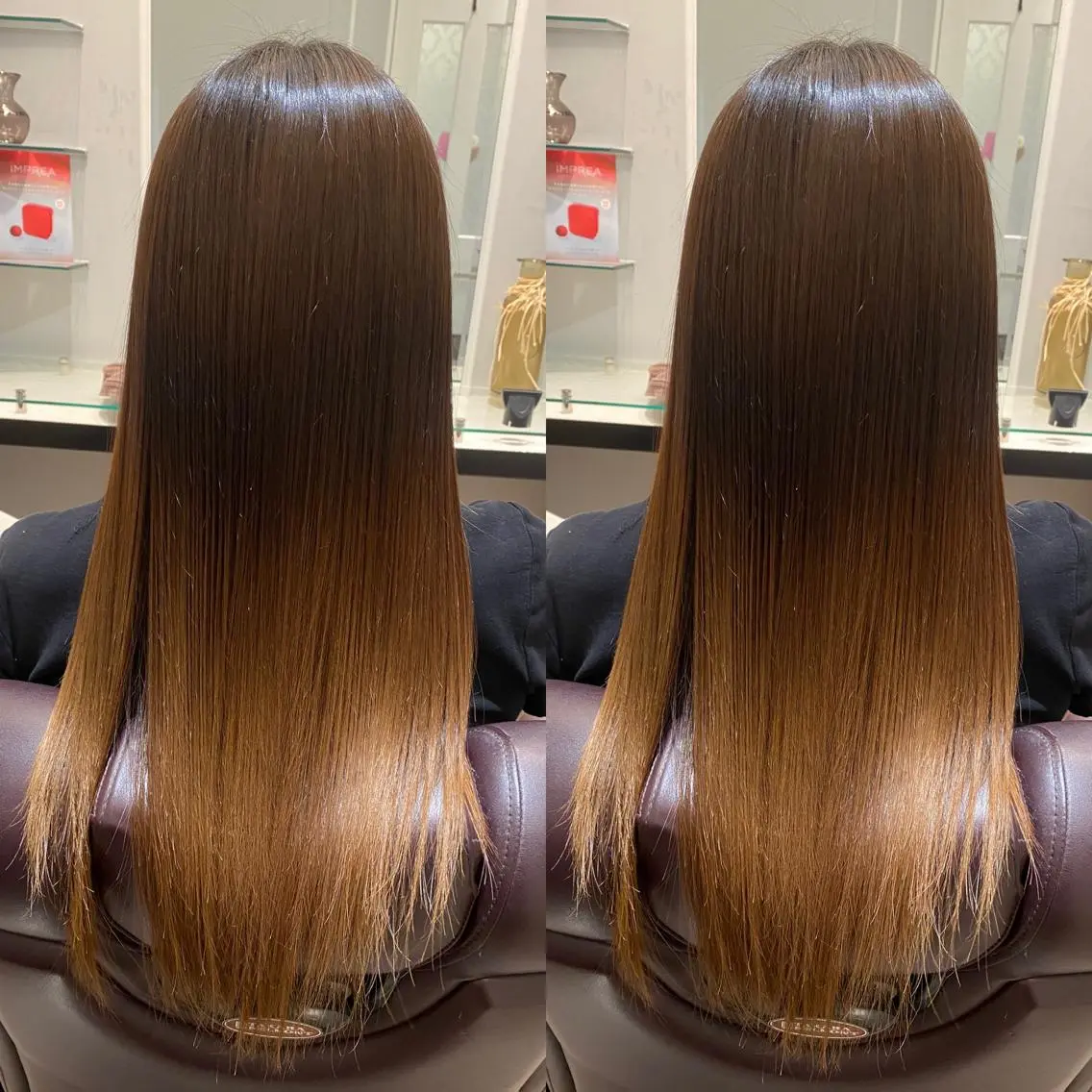 ロング 美髪矯正透明感カラー 江川 和輝のヘアスタイル