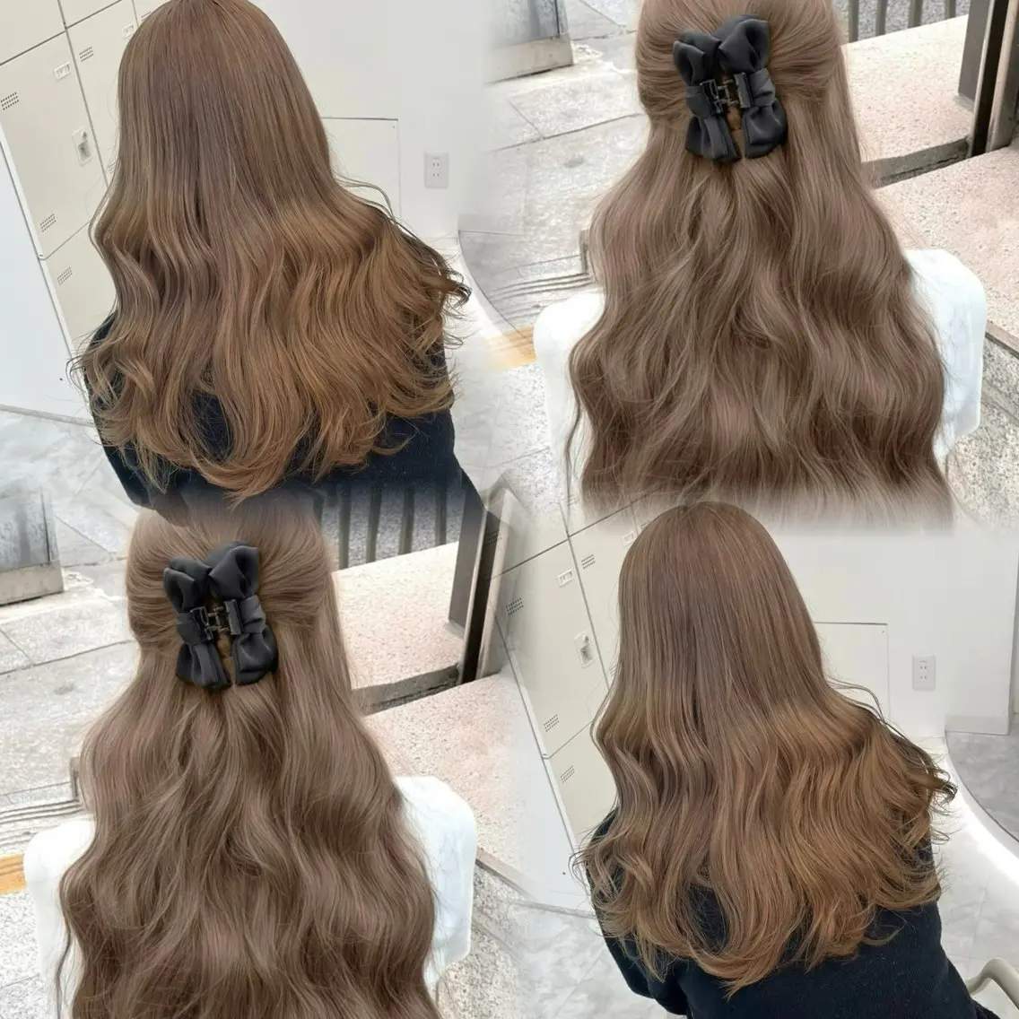 ロング カラー ヘアカラー トリートメント 🩰フレンチガーリー ヘア🩰🍨AYAのヘアスタイル