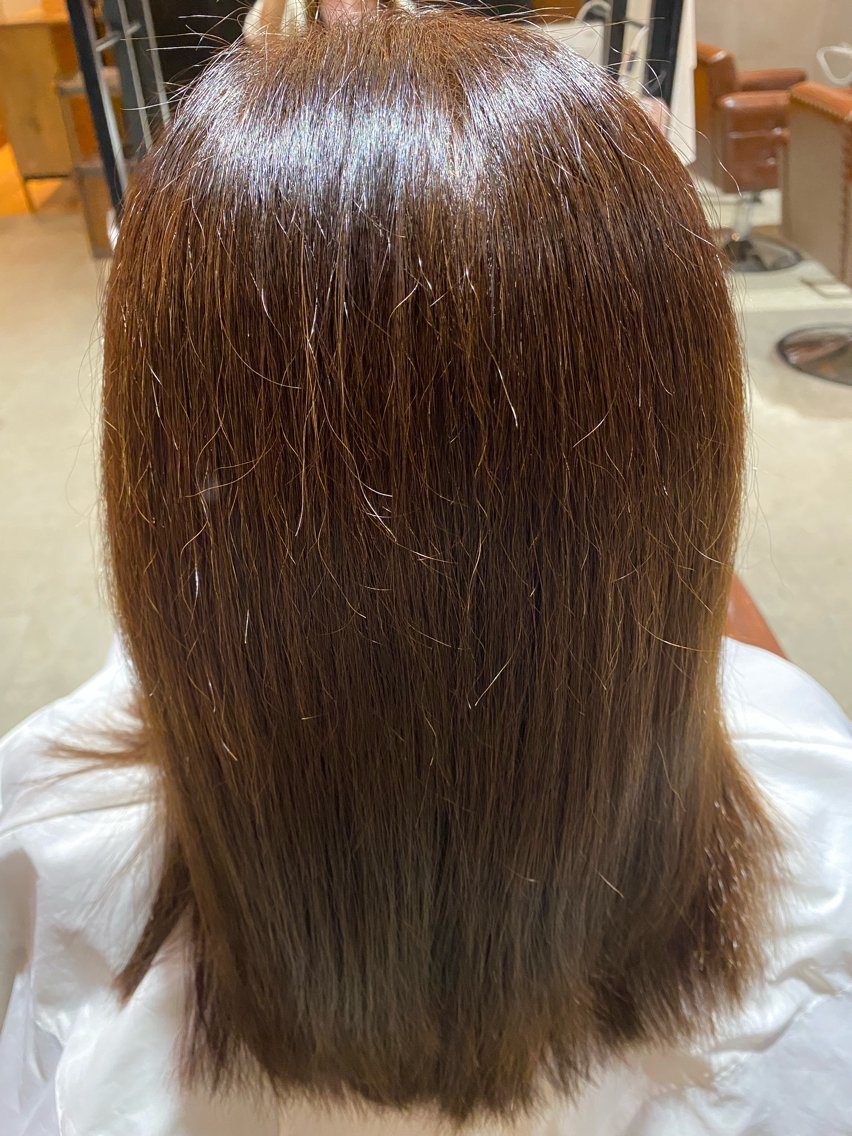 カラー カラーモデル募集 ⭐️里乃⭐️のヘアスタイル