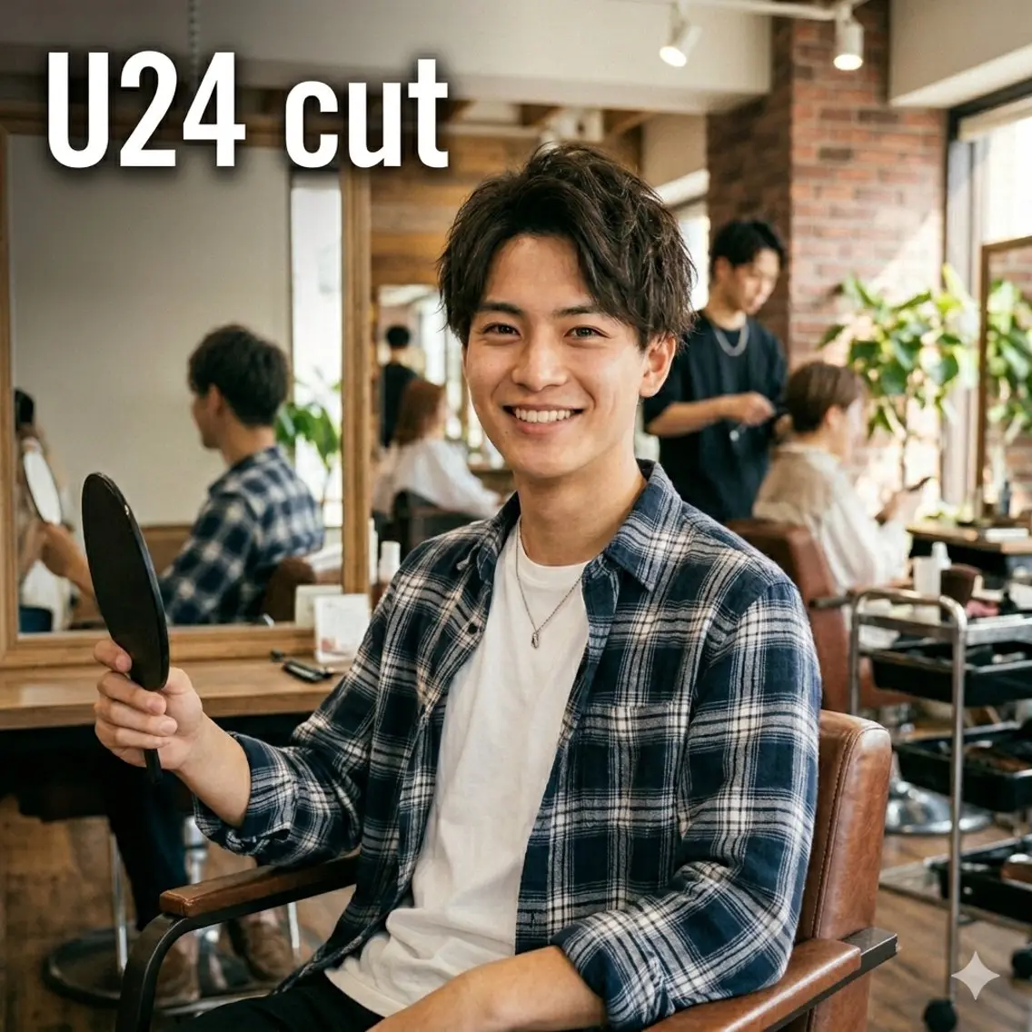 【U24限定!】カット💇&シャンプー🧴2,490円の写真