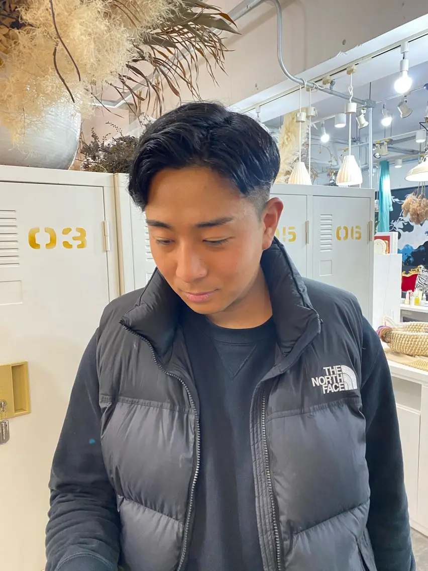 ショート カラー メンズ YURAGI🌿 SAKIのヘアスタイル