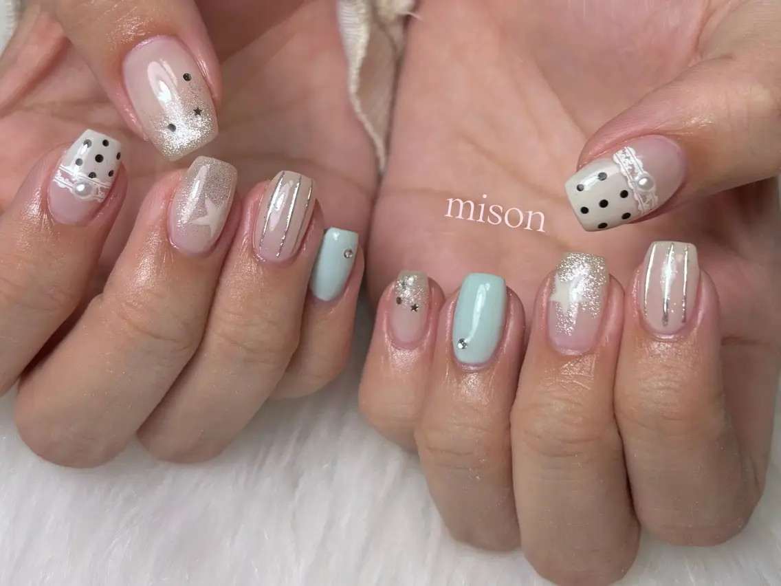 ネイル mison 安形友花のネイルデザイン