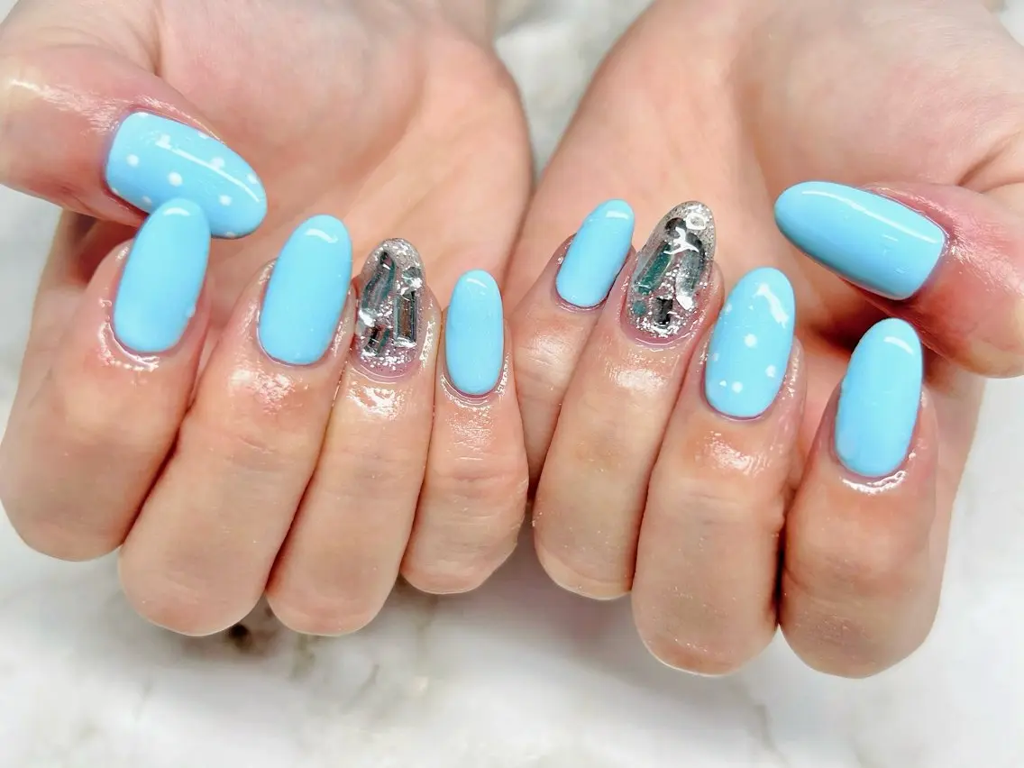 ネイル ワンホンネイル ハンドネイル NailSalon MAHINAのネイルデザイン