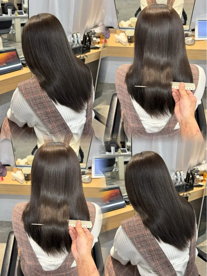 【🌟艶髪🌟】髪質改善コスメ縮毛矯正の写真
