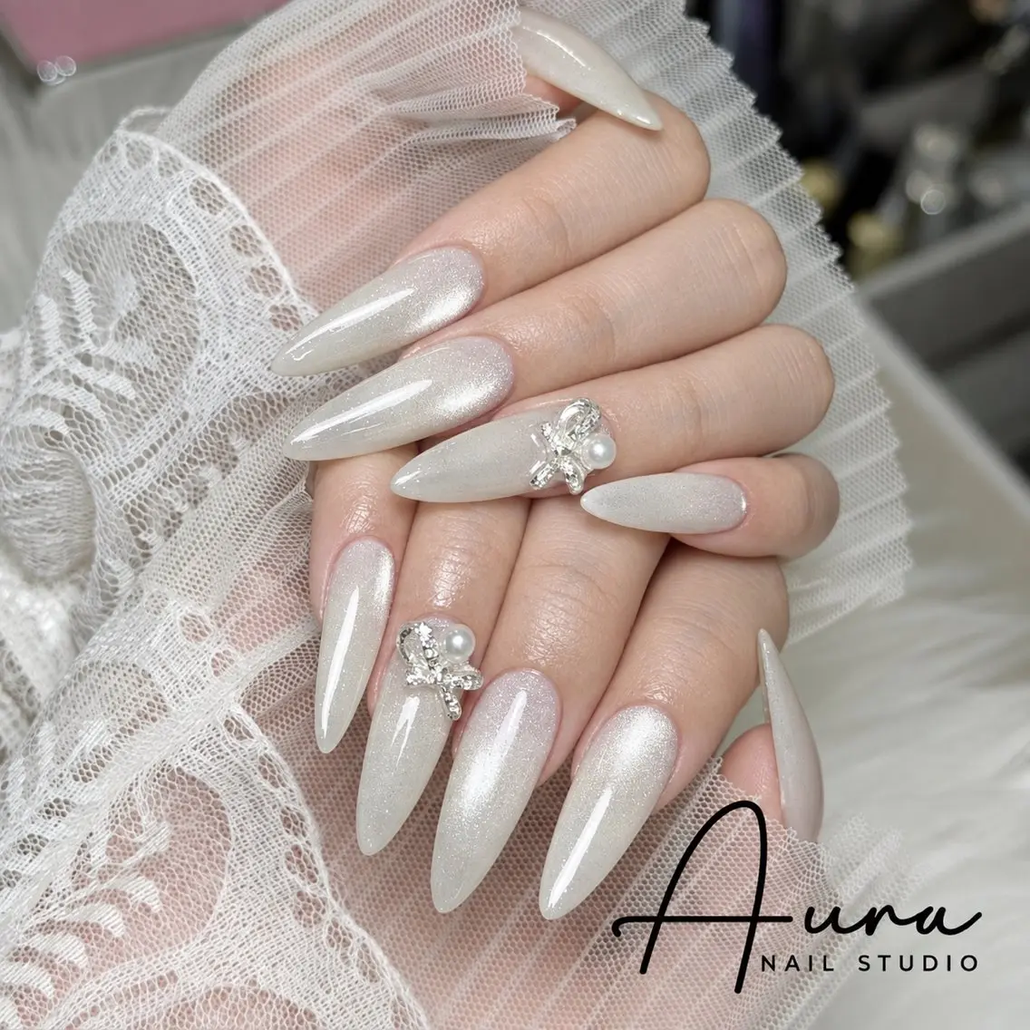ネイル ハンドネイル Aura Nail HanNaのネイルデザイン