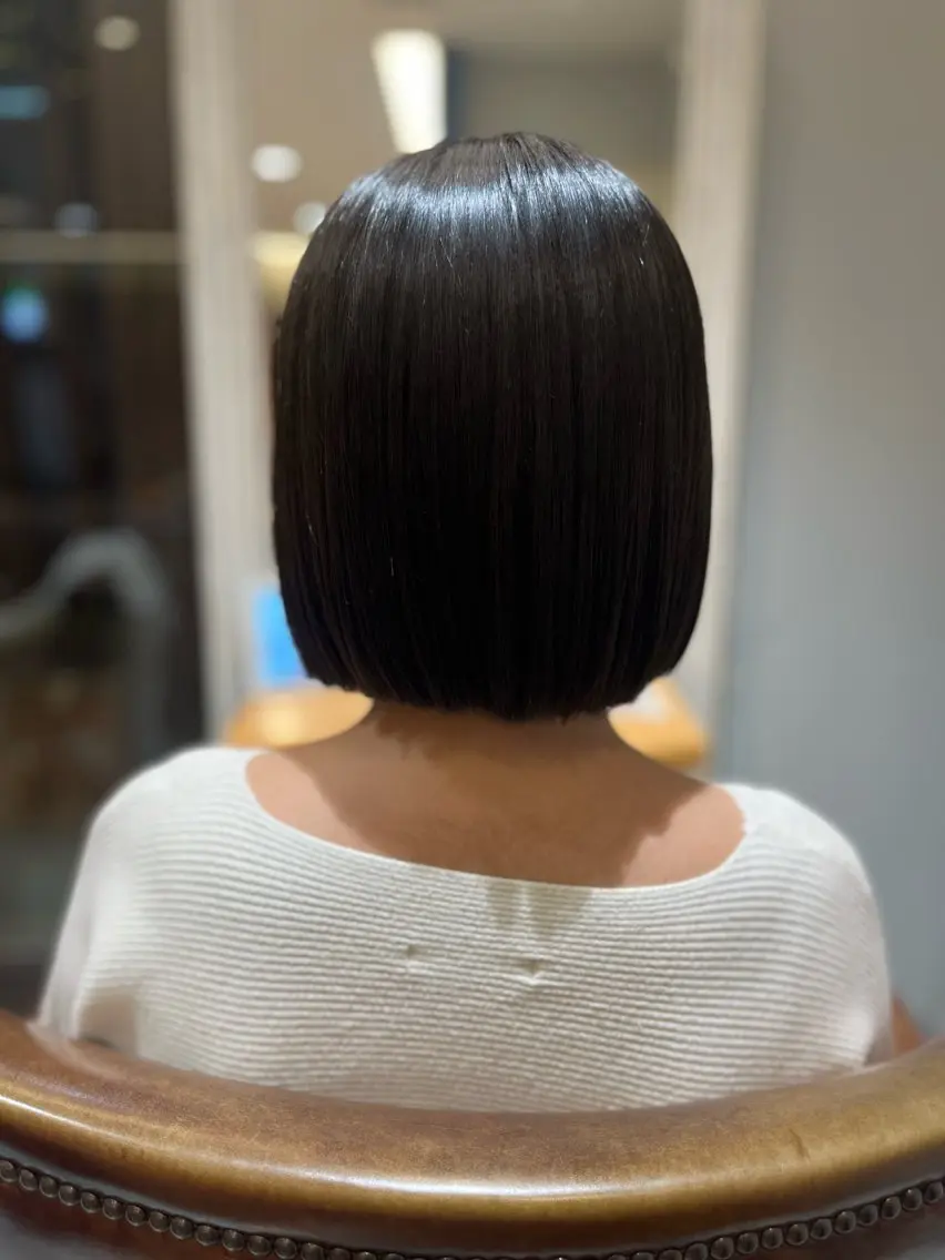 ミディアム 菊地 真優のヘアスタイル