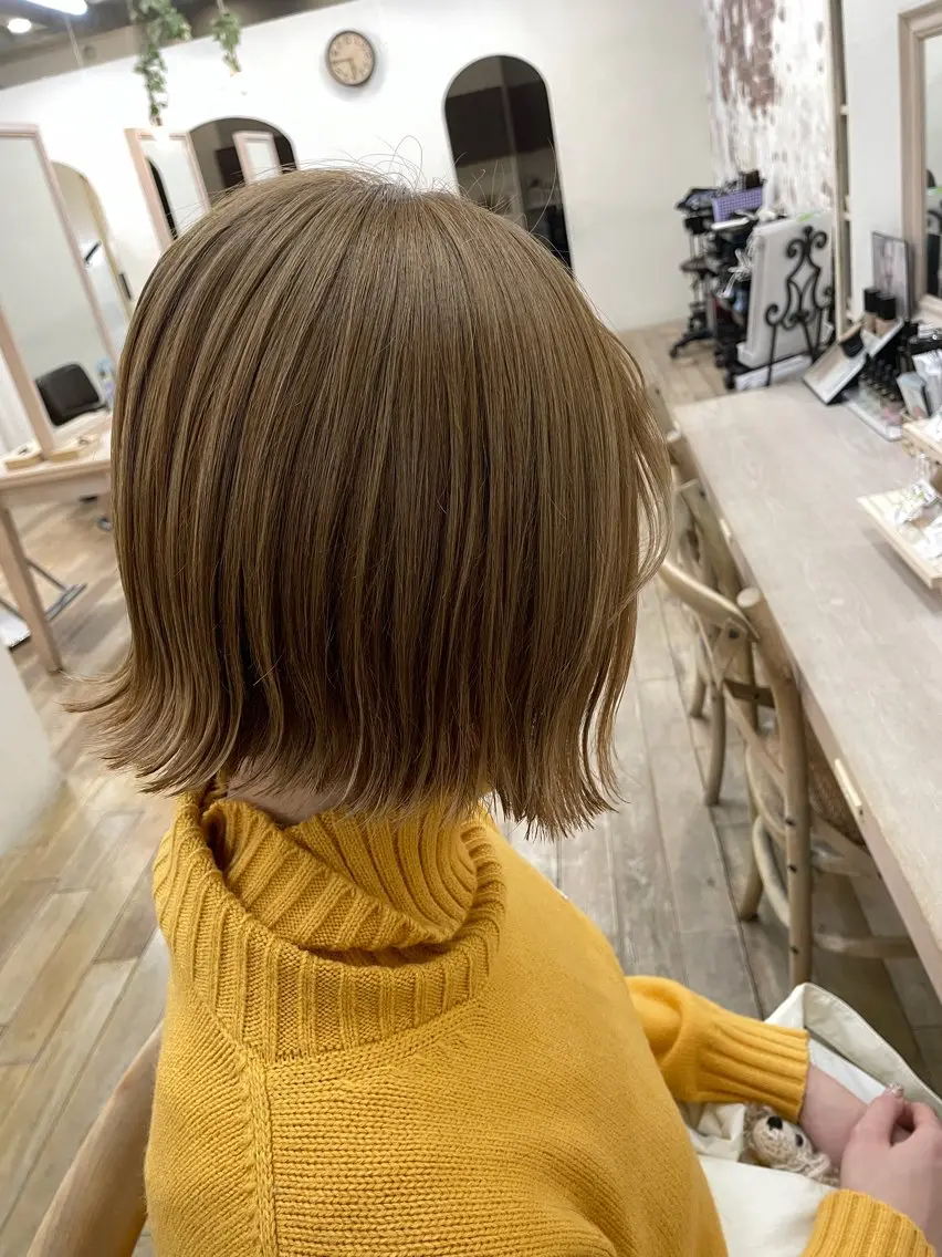 ショート ボブ 玉邑 美菜のヘアスタイル