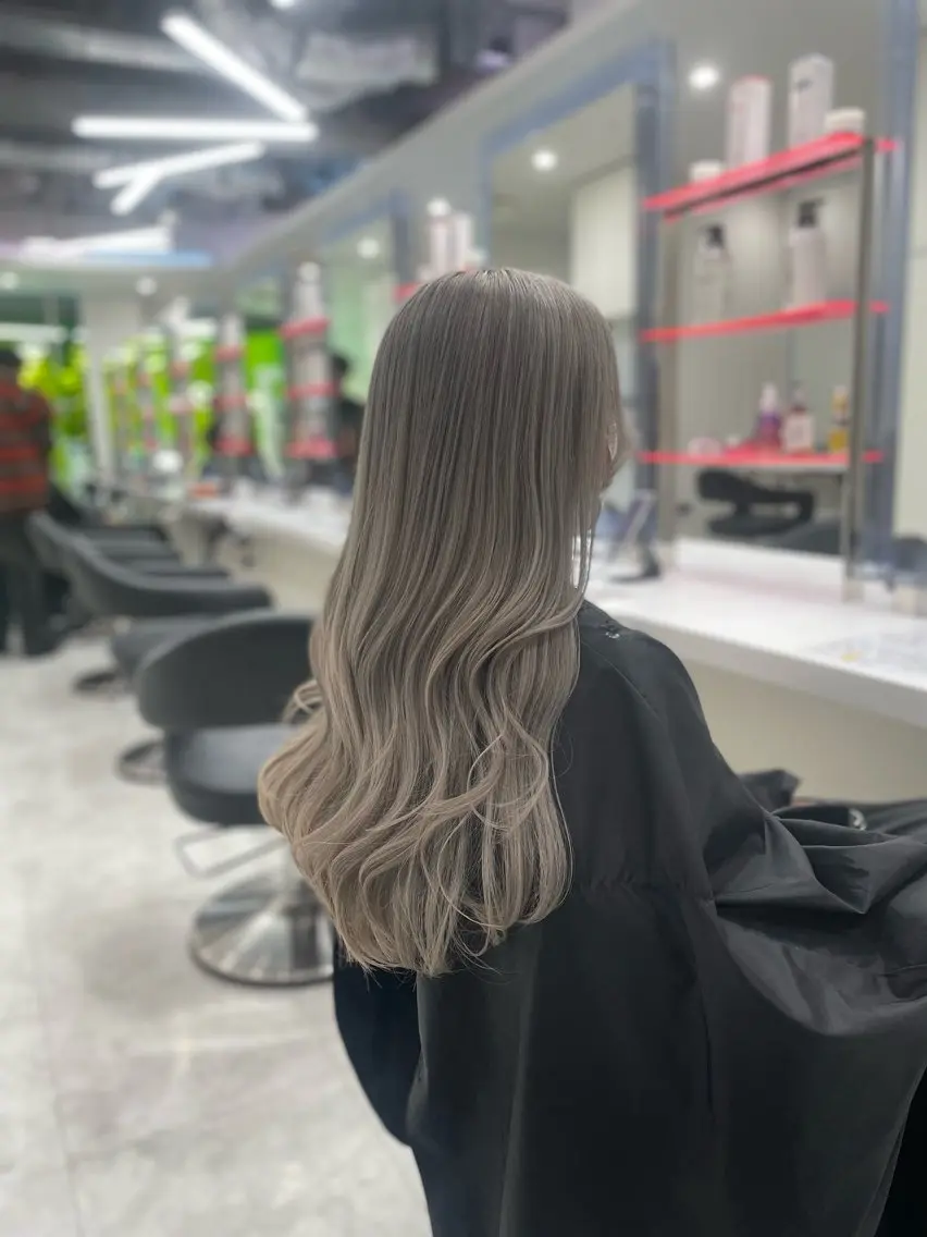 ロング カラー 大人っぽ韓国ヘア 💙yuma💙のヘアスタイル