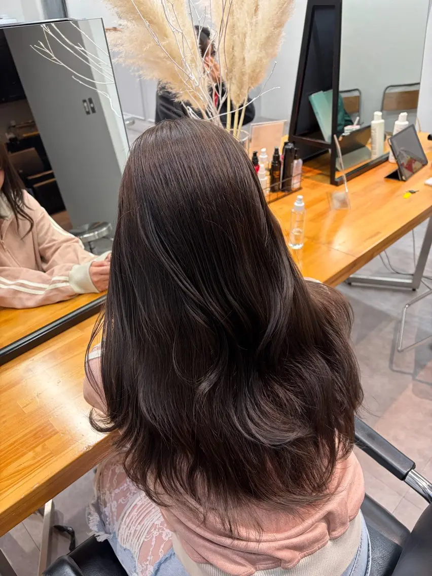 ロング カラー カラー/ブリーチ モデル募集⭐️龍侑のヘアスタイル