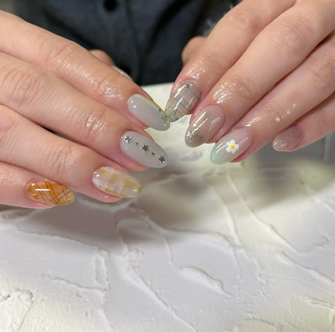 ネイル ハンドネイル Lofi nails ゆきこのネイルデザイン