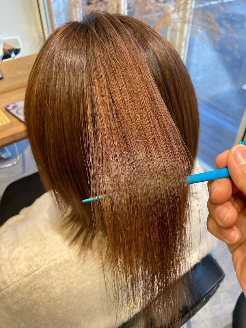 ショート カット 縮毛矯正 トリートメント 尾上 悠人のヘアスタイル