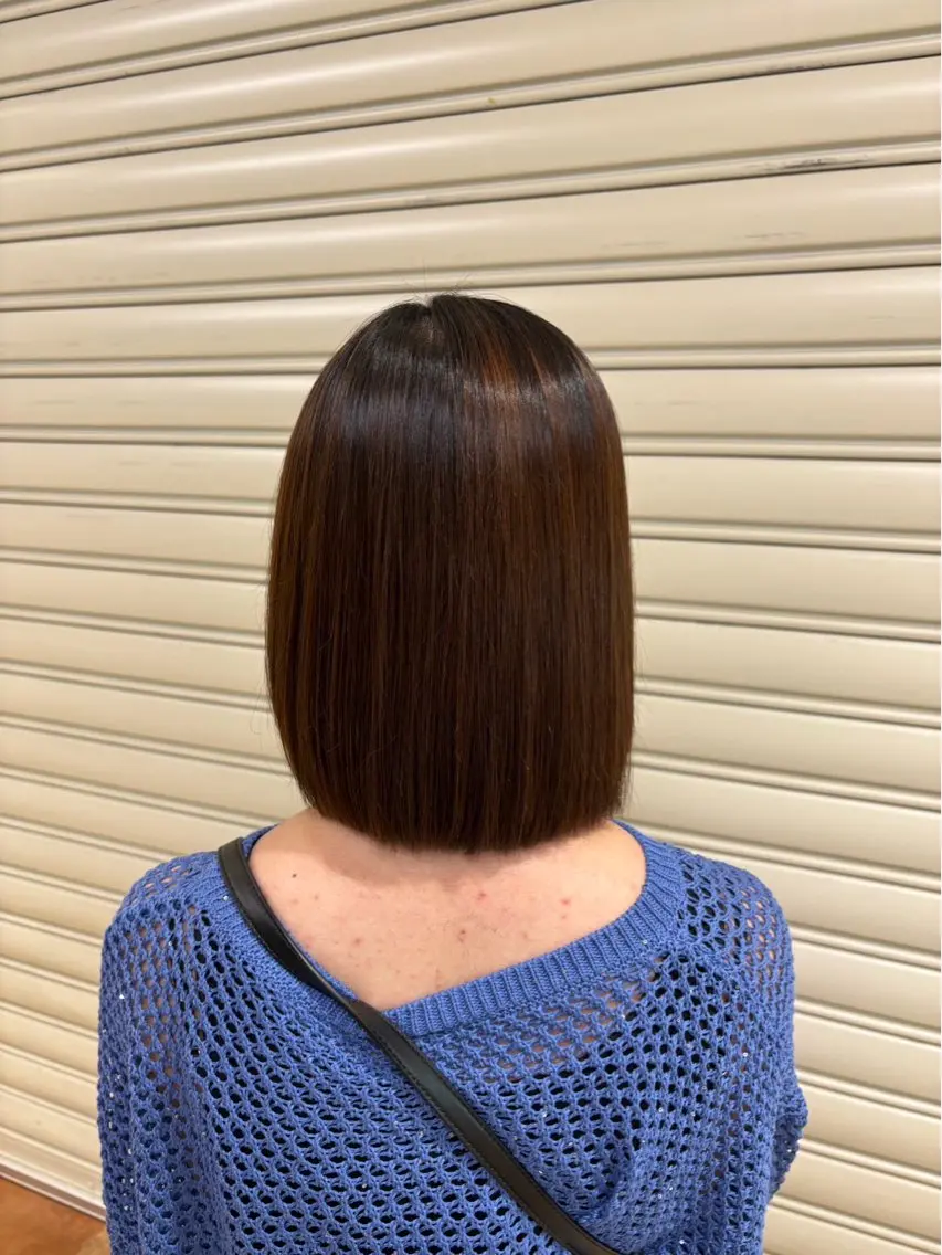 ショート 山本 温菜のヘアスタイル