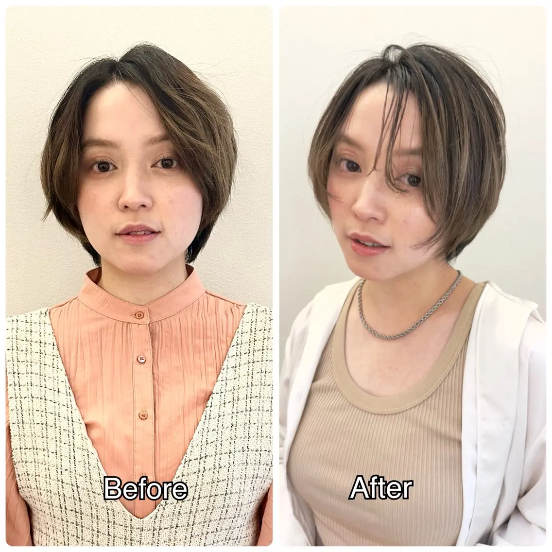 ショート ショートヘア 似合うが分かる💕 骨格診断/宮澤瑞穂のヘアスタイル